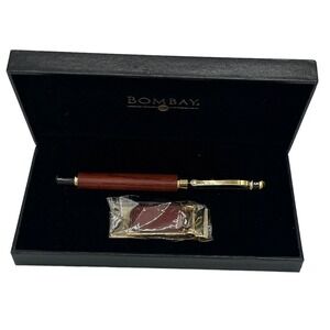 Bombay Pen With Matching Money Clip‎ In Box Gift Set